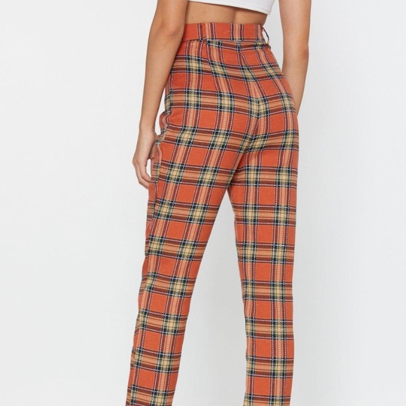 Nasty Gal Plaid Pants - Picture 4 of 9